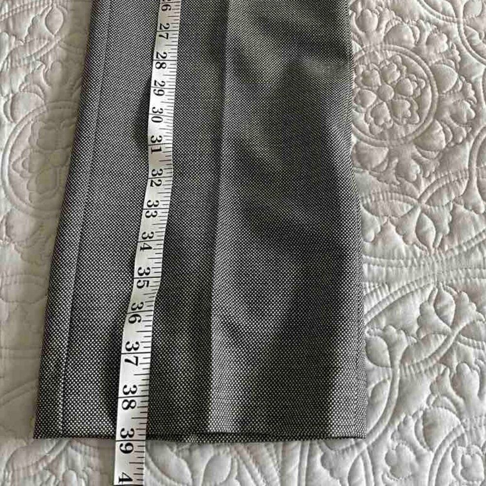 TALBOTS Women"s Gray Dress Pants Sz 8P Stretch Straight Leg size 8P - Picture 10 of 12